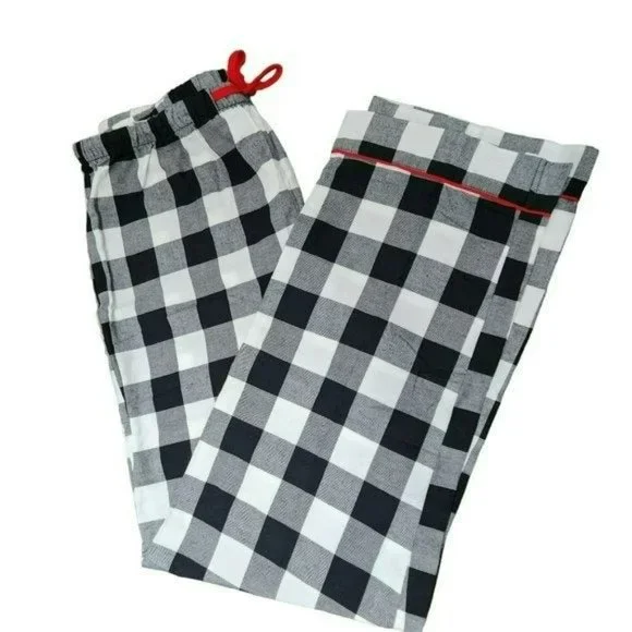 XL Mens Fall Tartan Plaid Flannel Pajama Set - Picture 8 of 12